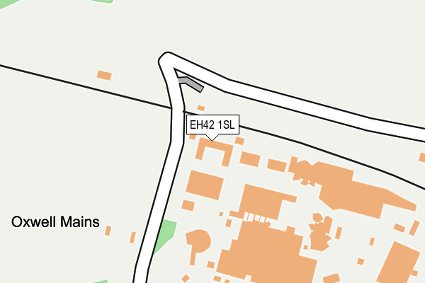 EH42 1SL map - OS OpenMap – Local (Ordnance Survey) EH42 1SL map - OS OpenMap – Local (Ordnance Survey)
