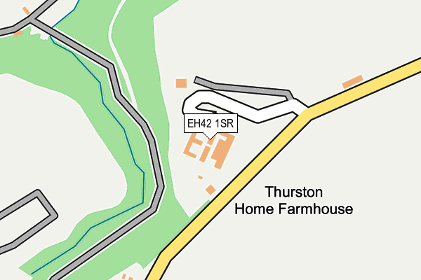 EH42 1SR map - OS OpenMap – Local (Ordnance Survey) EH42 1SR map - OS OpenMap – Local (Ordnance Survey)