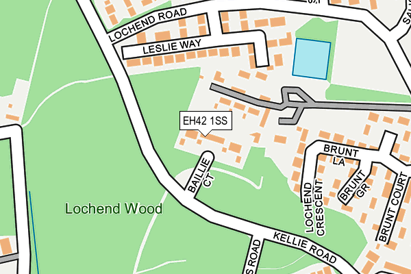 EH42 1SS map - OS OpenMap – Local (Ordnance Survey) EH42 1SS map - OS OpenMap – Local (Ordnance Survey)