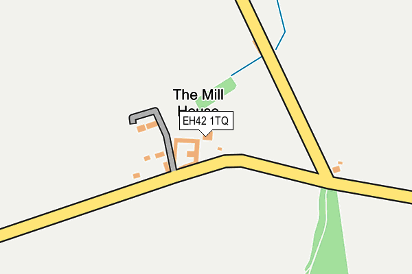 EH42 1TQ map - OS OpenMap – Local (Ordnance Survey) EH42 1TQ map - OS OpenMap – Local (Ordnance Survey)