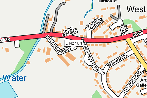 EH42 1UN map - OS OpenMap – Local (Ordnance Survey) EH42 1UN map - OS OpenMap – Local (Ordnance Survey)