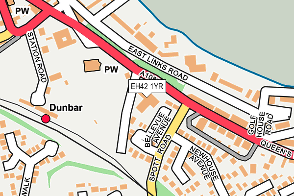 EH42 1YR map - OS OpenMap – Local (Ordnance Survey) EH42 1YR map - OS OpenMap – Local (Ordnance Survey)