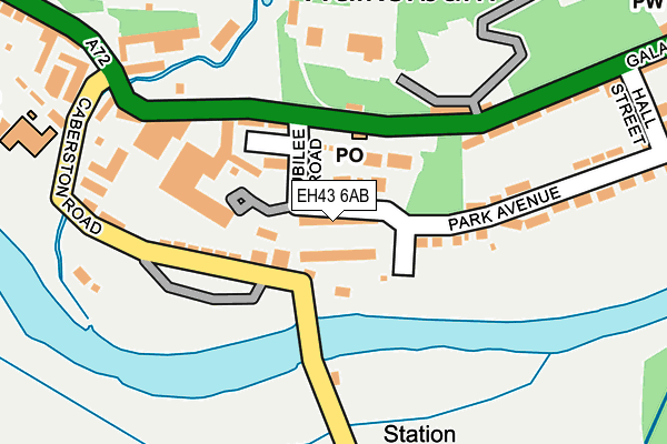 EH43 6AB map - OS OpenMap – Local (Ordnance Survey) EH43 6AB map - OS OpenMap – Local (Ordnance Survey)