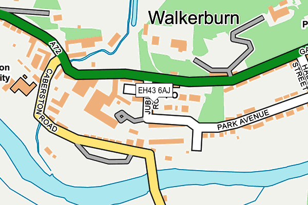 EH43 6AJ map - OS OpenMap – Local (Ordnance Survey) EH43 6AJ map - OS OpenMap – Local (Ordnance Survey)
