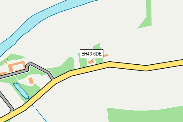 EH43 6DE map - OS OpenMap – Local (Ordnance Survey) EH43 6DE map - OS OpenMap – Local (Ordnance Survey)