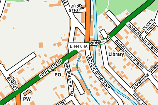 EH44 6HA map - OS OpenMap – Local (Ordnance Survey) EH44 6HA map - OS OpenMap – Local (Ordnance Survey)