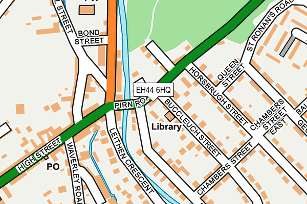 EH44 6HQ map - OS OpenMap – Local (Ordnance Survey) EH44 6HQ map - OS OpenMap – Local (Ordnance Survey)