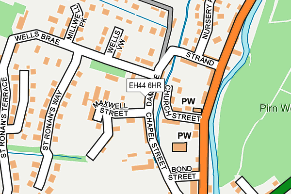 EH44 6HR map - OS OpenMap – Local (Ordnance Survey) EH44 6HR map - OS OpenMap – Local (Ordnance Survey)