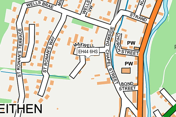 EH44 6HS map - OS OpenMap – Local (Ordnance Survey) EH44 6HS map - OS OpenMap – Local (Ordnance Survey)