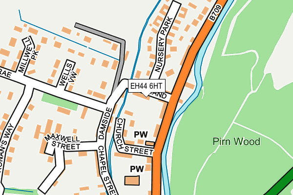 EH44 6HT map - OS OpenMap – Local (Ordnance Survey) EH44 6HT map - OS OpenMap – Local (Ordnance Survey)
