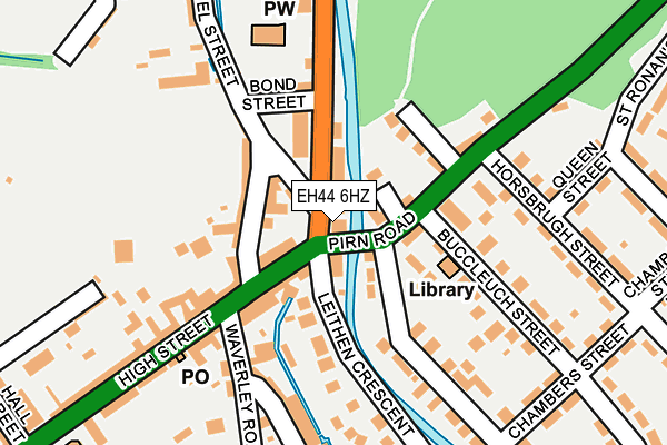 EH44 6HZ map - OS OpenMap – Local (Ordnance Survey) EH44 6HZ map - OS OpenMap – Local (Ordnance Survey)