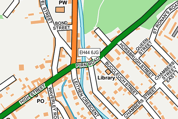 EH44 6JG map - OS OpenMap – Local (Ordnance Survey) EH44 6JG map - OS OpenMap – Local (Ordnance Survey)