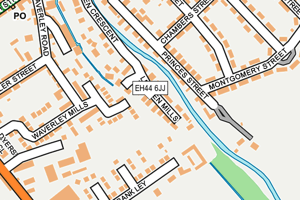 EH44 6JJ map - OS OpenMap – Local (Ordnance Survey) EH44 6JJ map - OS OpenMap – Local (Ordnance Survey)