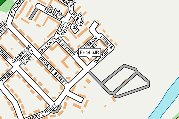 EH44 6JR map - OS OpenMap – Local (Ordnance Survey) EH44 6JR map - OS OpenMap – Local (Ordnance Survey)