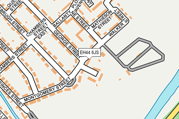 EH44 6JS map - OS OpenMap – Local (Ordnance Survey) EH44 6JS map - OS OpenMap – Local (Ordnance Survey)
