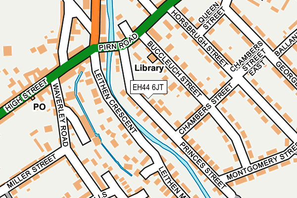EH44 6JT map - OS OpenMap – Local (Ordnance Survey) EH44 6JT map - OS OpenMap – Local (Ordnance Survey)