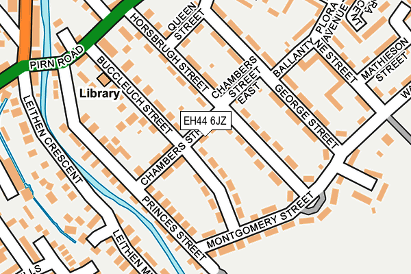 EH44 6JZ map - OS OpenMap – Local (Ordnance Survey) EH44 6JZ map - OS OpenMap – Local (Ordnance Survey)