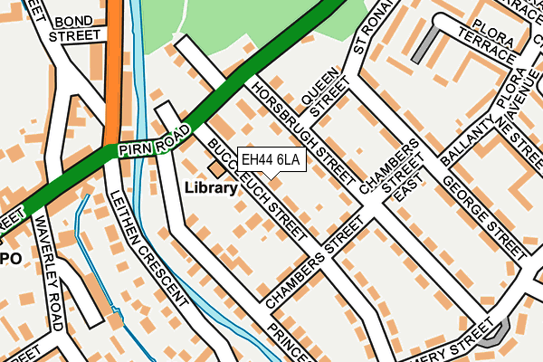 EH44 6LA map - OS OpenMap – Local (Ordnance Survey) EH44 6LA map - OS OpenMap – Local (Ordnance Survey)