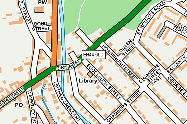 EH44 6LD map - OS OpenMap – Local (Ordnance Survey) EH44 6LD map - OS OpenMap – Local (Ordnance Survey)