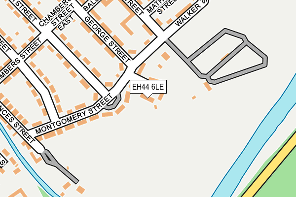 EH44 6LE map - OS OpenMap – Local (Ordnance Survey) EH44 6LE map - OS OpenMap – Local (Ordnance Survey)