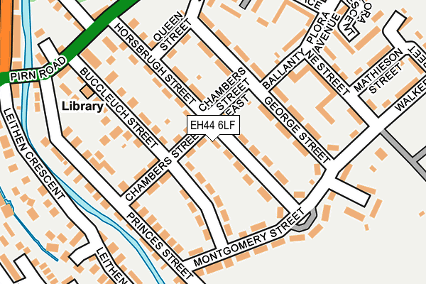EH44 6LF map - OS OpenMap – Local (Ordnance Survey) EH44 6LF map - OS OpenMap – Local (Ordnance Survey)
