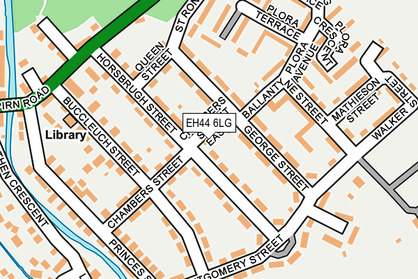 EH44 6LG map - OS OpenMap – Local (Ordnance Survey) EH44 6LG map - OS OpenMap – Local (Ordnance Survey)