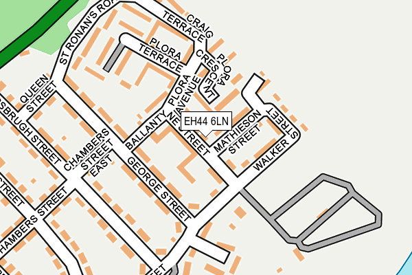 EH44 6LN map - OS OpenMap – Local (Ordnance Survey) EH44 6LN map - OS OpenMap – Local (Ordnance Survey)