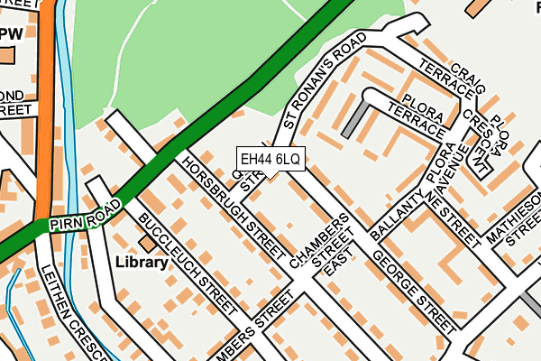 EH44 6LQ map - OS OpenMap – Local (Ordnance Survey) EH44 6LQ map - OS OpenMap – Local (Ordnance Survey)