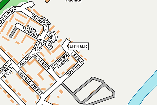 EH44 6LR map - OS OpenMap – Local (Ordnance Survey) EH44 6LR map - OS OpenMap – Local (Ordnance Survey)