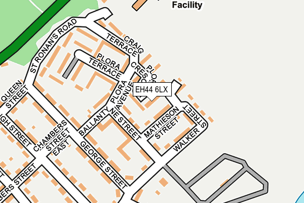 EH44 6LX map - OS OpenMap – Local (Ordnance Survey) EH44 6LX map - OS OpenMap – Local (Ordnance Survey)