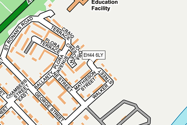 EH44 6LY map - OS OpenMap – Local (Ordnance Survey) EH44 6LY map - OS OpenMap – Local (Ordnance Survey)
