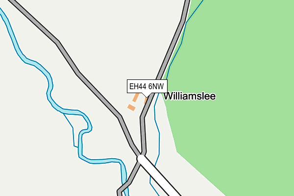 EH44 6NW map - OS OpenMap – Local (Ordnance Survey) EH44 6NW map - OS OpenMap – Local (Ordnance Survey)