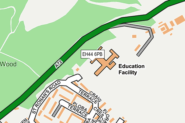 EH44 6PB map - OS OpenMap – Local (Ordnance Survey) EH44 6PB map - OS OpenMap – Local (Ordnance Survey)