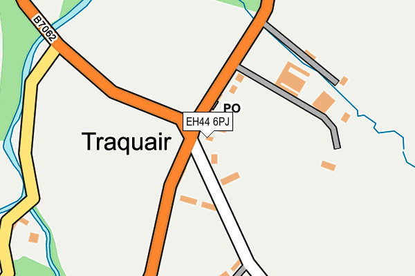 EH44 6PJ map - OS OpenMap – Local (Ordnance Survey) EH44 6PJ map - OS OpenMap – Local (Ordnance Survey)