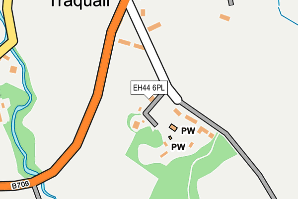 EH44 6PL map - OS OpenMap – Local (Ordnance Survey) EH44 6PL map - OS OpenMap – Local (Ordnance Survey)