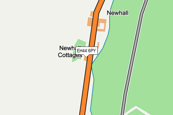 EH44 6PY map - OS OpenMap – Local (Ordnance Survey) EH44 6PY map - OS OpenMap – Local (Ordnance Survey)