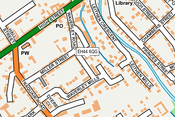EH44 6QG map - OS OpenMap – Local (Ordnance Survey) EH44 6QG map - OS OpenMap – Local (Ordnance Survey)