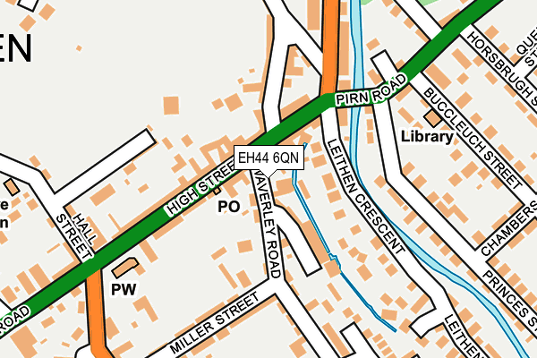 EH44 6QN map - OS OpenMap – Local (Ordnance Survey) EH44 6QN map - OS OpenMap – Local (Ordnance Survey)