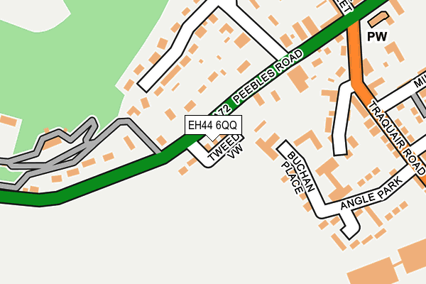 EH44 6QQ map - OS OpenMap – Local (Ordnance Survey) EH44 6QQ map - OS OpenMap – Local (Ordnance Survey)