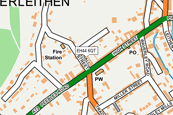 EH44 6QT map - OS OpenMap – Local (Ordnance Survey) EH44 6QT map - OS OpenMap – Local (Ordnance Survey)