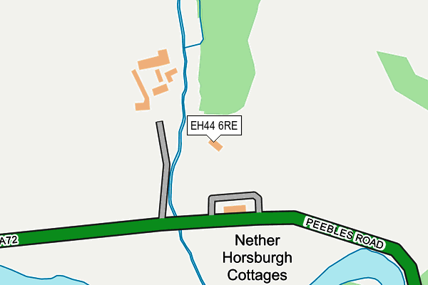EH44 6RE map - OS OpenMap – Local (Ordnance Survey) EH44 6RE map - OS OpenMap – Local (Ordnance Survey)