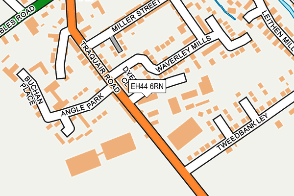EH44 6RN map - OS OpenMap – Local (Ordnance Survey) EH44 6RN map - OS OpenMap – Local (Ordnance Survey)