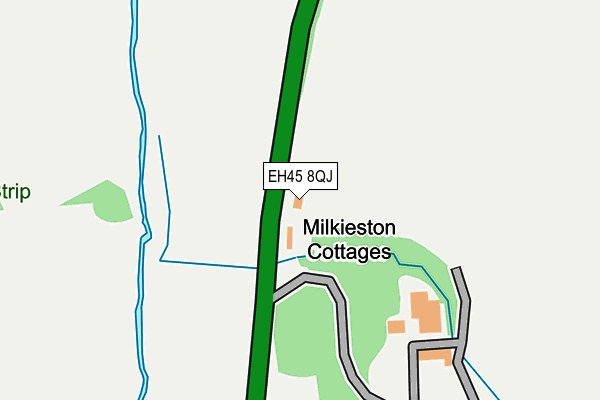 EH45 8QJ map - OS OpenMap – Local (Ordnance Survey) EH45 8QJ map - OS OpenMap – Local (Ordnance Survey)