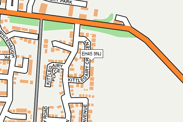 EH45 9NJ map - OS OpenMap – Local (Ordnance Survey) EH45 9NJ map - OS OpenMap – Local (Ordnance Survey)
