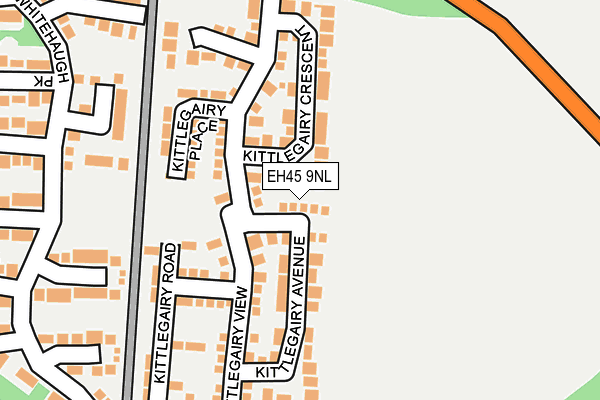 EH45 9NL map - OS OpenMap – Local (Ordnance Survey) EH45 9NL map - OS OpenMap – Local (Ordnance Survey)