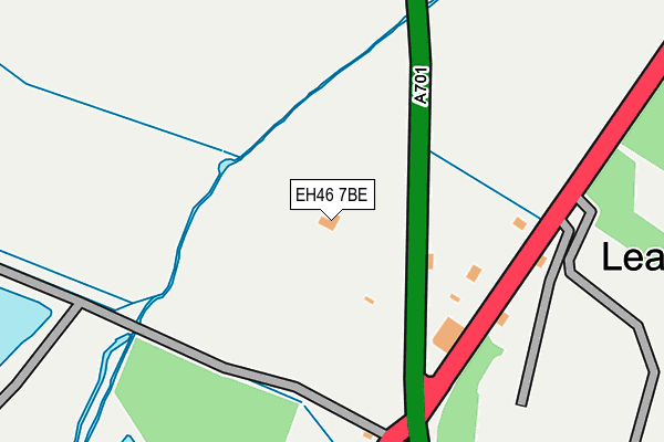 EH46 7BE map - OS OpenMap – Local (Ordnance Survey) EH46 7BE map - OS OpenMap – Local (Ordnance Survey)