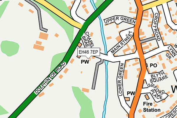 EH46 7EP map - OS OpenMap – Local (Ordnance Survey) EH46 7EP map - OS OpenMap – Local (Ordnance Survey)