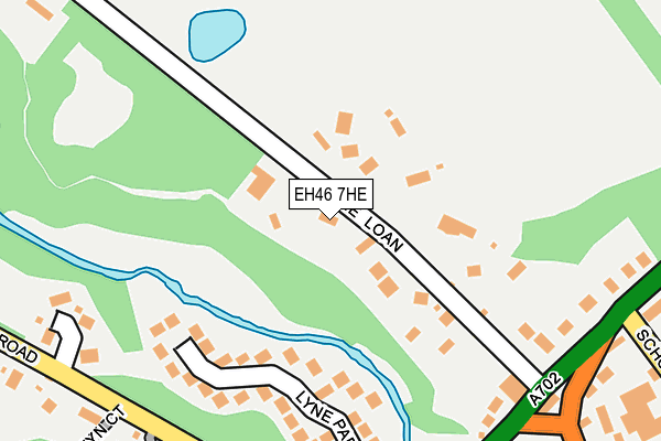 EH46 7HE map - OS OpenMap – Local (Ordnance Survey) EH46 7HE map - OS OpenMap – Local (Ordnance Survey)