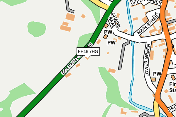 EH46 7HG map - OS OpenMap – Local (Ordnance Survey) EH46 7HG map - OS OpenMap – Local (Ordnance Survey)
