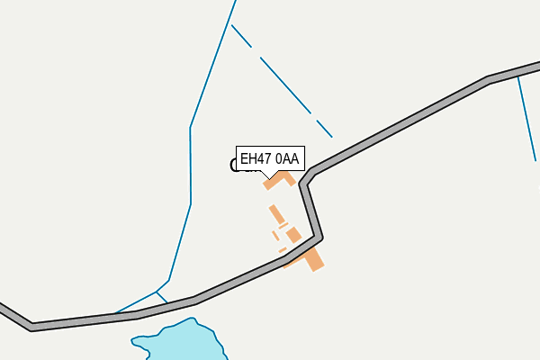 EH47 0AA map - OS OpenMap – Local (Ordnance Survey) EH47 0AA map - OS OpenMap – Local (Ordnance Survey)